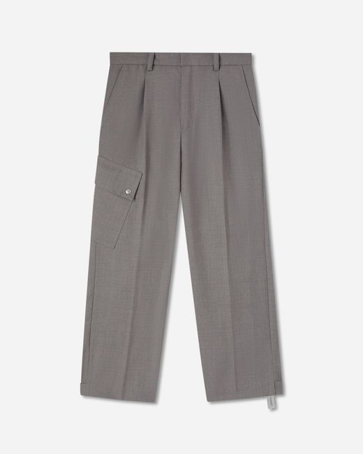 Oamc Peacemaker Gray Combine Pants for men