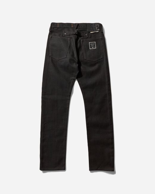 Kapital Black S Century Denim No.9 Monkey Cisco Pants Mud Dye for men