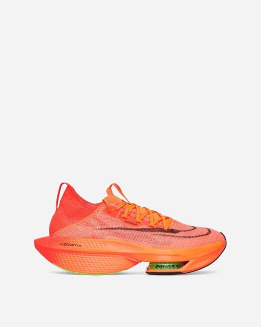 Nike Wmns Air Zoom Alphafly Next% 2 Flyknit Sneakers Orange
