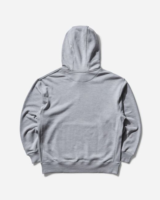 Nike Gray S Wool Classics Hoodie Heather for men