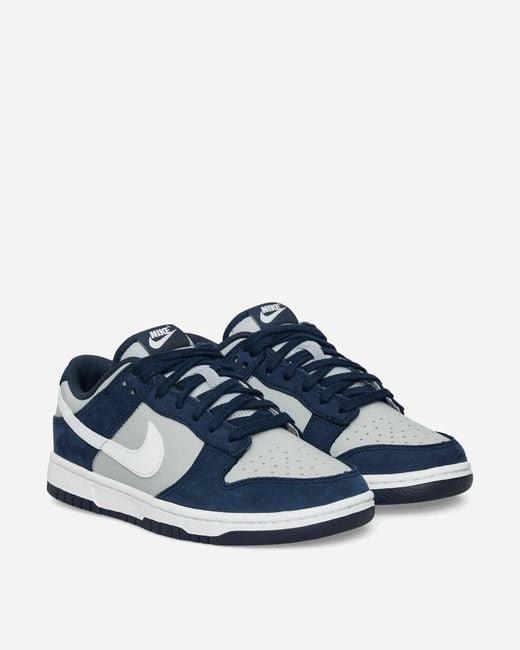 Nike Blue Dunk Low Sneakers Obsidian / Light Smoke Grey for men