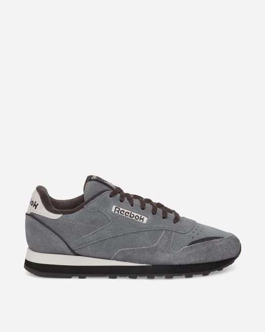 Sepatu Reebok Grey Reebok Classic Leather Premium Sneakers Suede in Grey for Men | Lyst UK