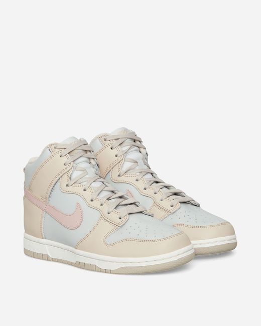 Nike Wmns Dunk High Retro Sneakers Sanddrift / Pink Oxford in Natural for  Men | Lyst UK