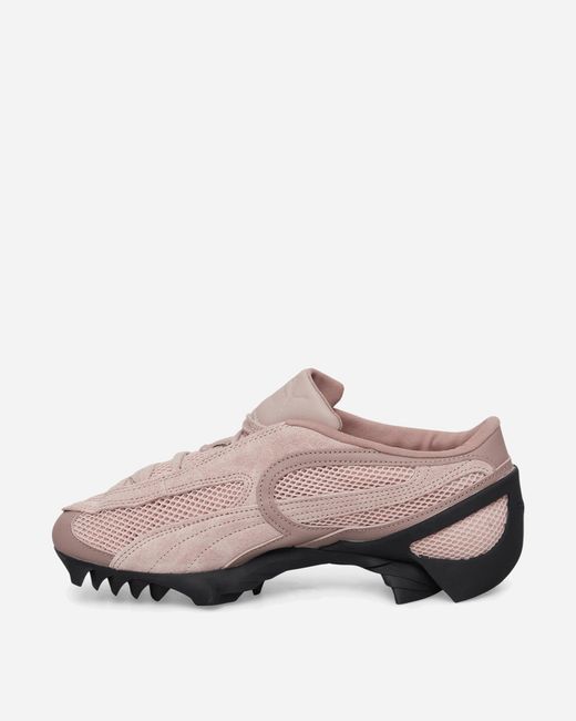PUMA Gray Beisser Waxed Sneakers Sandstone / Rose Latte for men