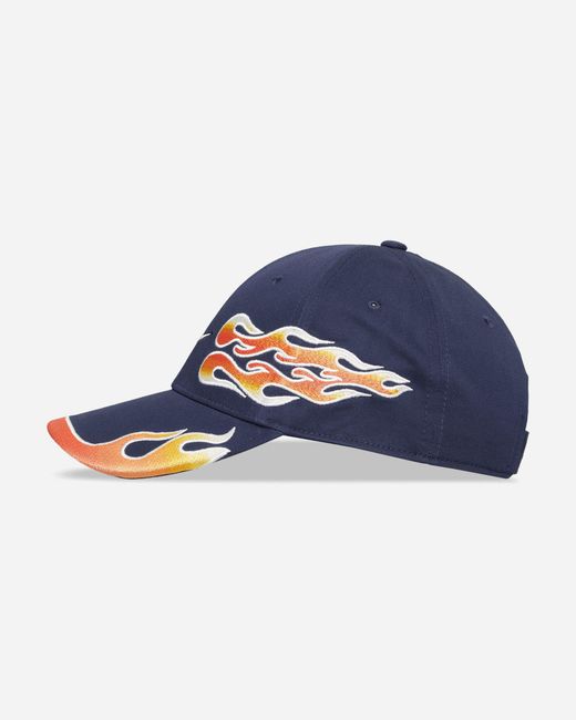 Nike Blue Club Structured Og Flame Cap Midnight Navy for men