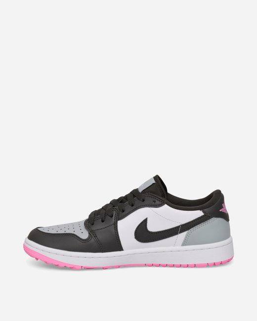 Nike White Air Jordan 1 Low G Sneakers Light Pumice Glow for men