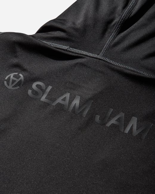 Kappa Black Kombat Xxv Slam Jam Performance Ls Active Jersey Smoke Charcoal for men