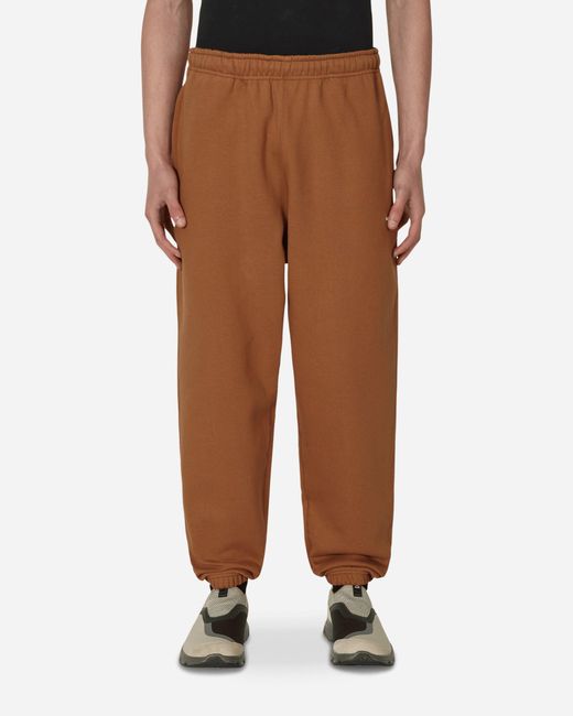 Nike Solo Swoosh Sweatpants Brown for Men Lyst