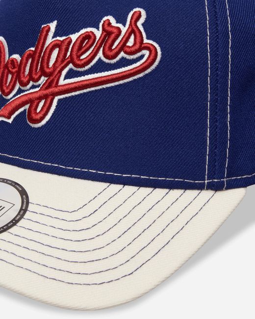 KTZ Blue La Dodgers Mlb City Icon 9forty E-frame Adjustable Cap Dark for men