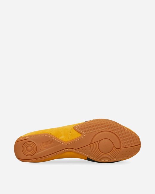 PUMA Yellow K-street Sneakers Mustard Seed / Black for men