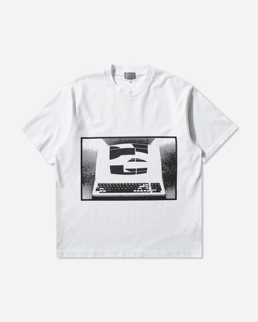 Cav Empt White S Md Corporate Entity T-Shirt for men