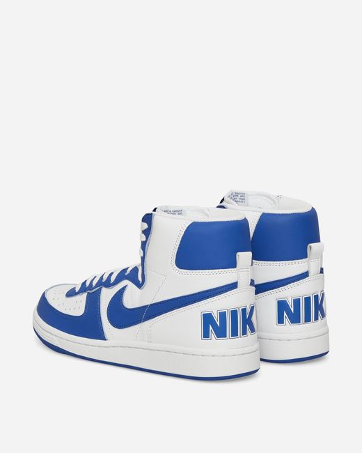 Nike Blue Terminator High Sneakers White / Game Royal for men