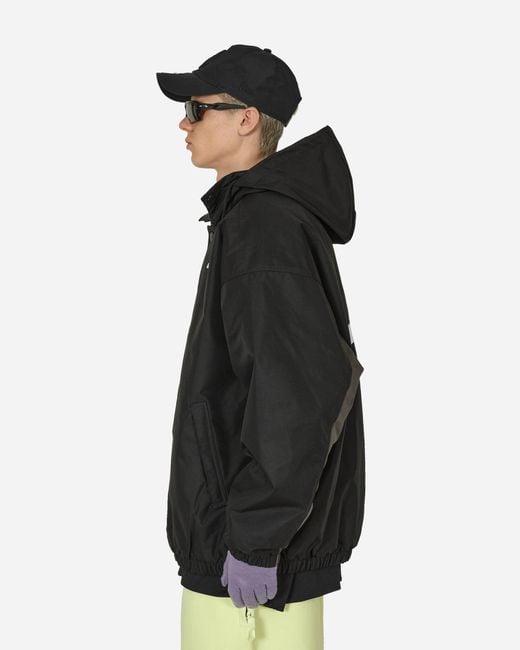 Nike Black Solo Swoosh Puffer Jacket for men