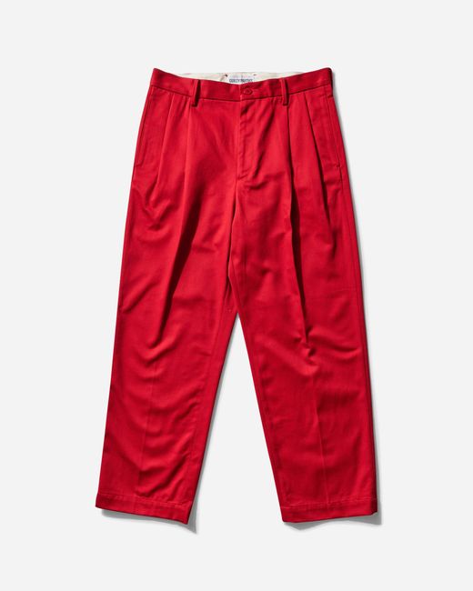 パンツ WACKO MARIA DOUBLE PLEATED CHINO TROUSER WACKO MARIA ワコマリア DOUBLE PLEATED CHINO TROUSERS - CONUR