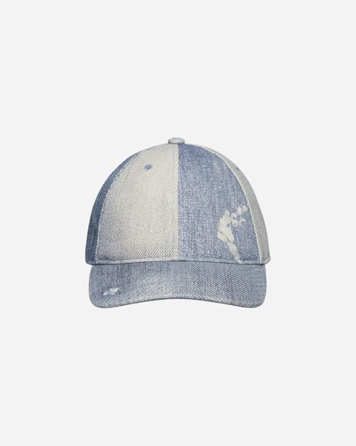 Our Legacy Blue Ballcap Digital Denim Print for men