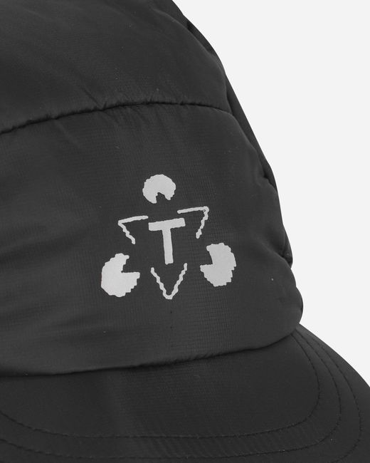 The Trilogy Tapes Black Insulated Mountain Cap for men