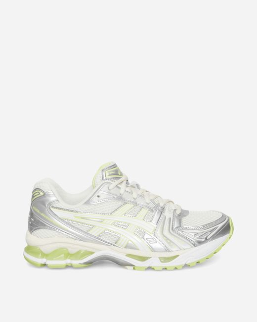 Asics White Gel-Kayano 14 Sneakers Cream Pistachio for men