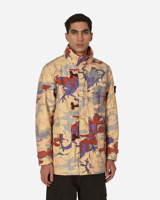 Stone Island Heritage Camo Ripstop Watro Jacket in Natural for Men