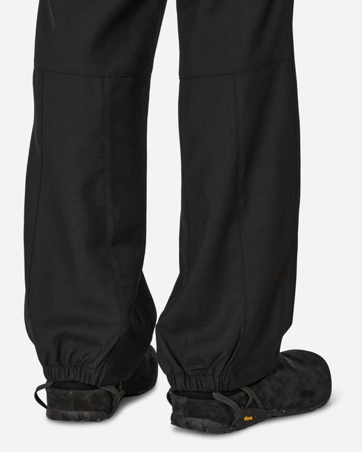 GR10K Black Wool Storage Boot Pants for men