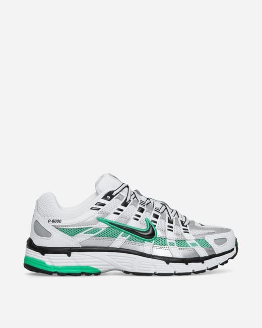 Nike P-6000 Premium Sneakers White / Spring Green for men