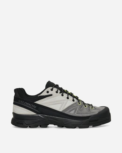 Salomon Black X-alp Ltr Sneakers / Castlerock / Citron for men