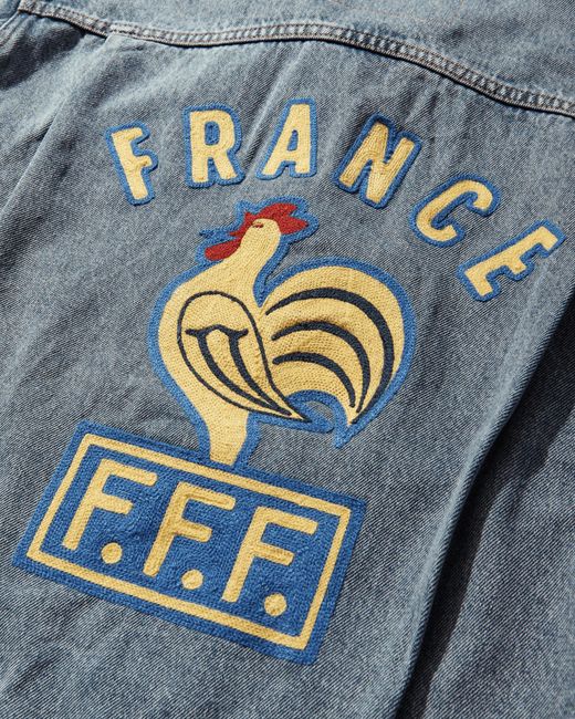 Levi's Blue S France Football Type Ii Trucker Jacket Dark for men