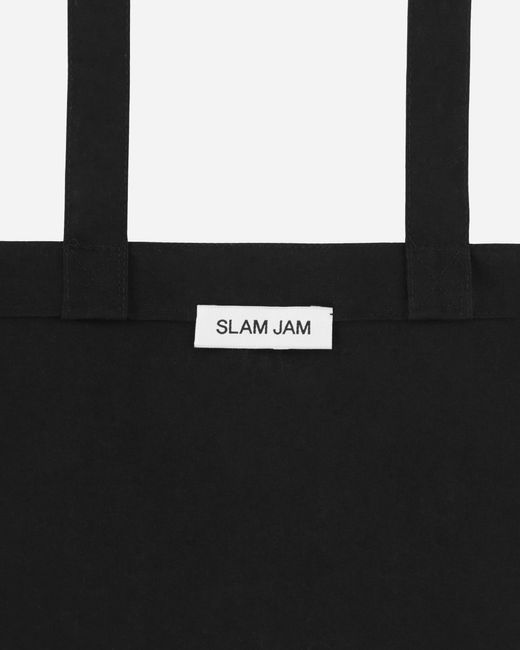 SLAM JAM Black Cccp Produci Consuma Crepa Tote Bag for men