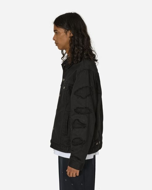 Undercover Black Cotton Jacket for men