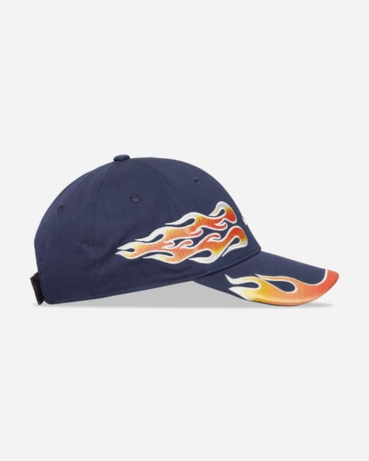 Nike Blue Club Structured Og Flame Cap Midnight Navy for men