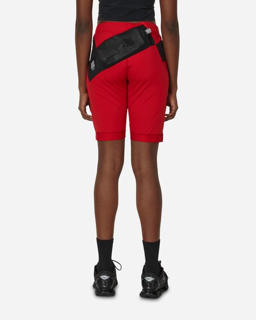 The North Face Project X Red Undercover Soukuu Trail Run Utility Shorts Tights Chili Pepper