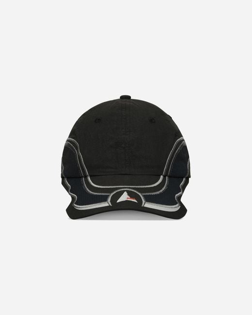 Roa Black Pursuit 6-panel Cap for men