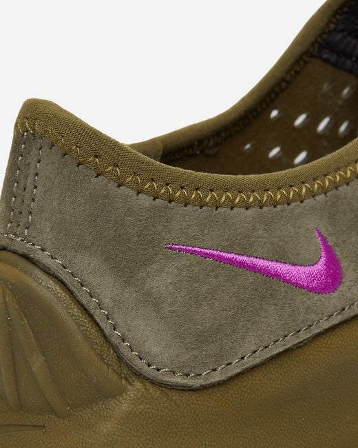 Nike Green Women S Air Superfly Moc Sneakers Medium Olive / Vivid Purple
