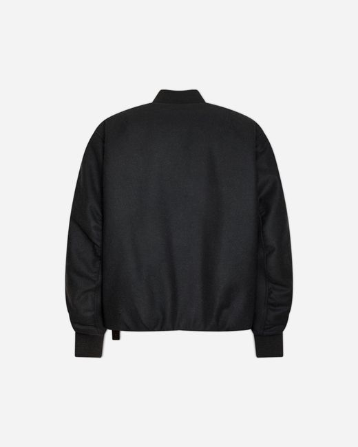 Oamc Peacemaker Black Men S Minimal Bomber Jacket for men