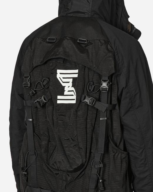 Junya Watanabe Black Technical Backpack Jacket for men