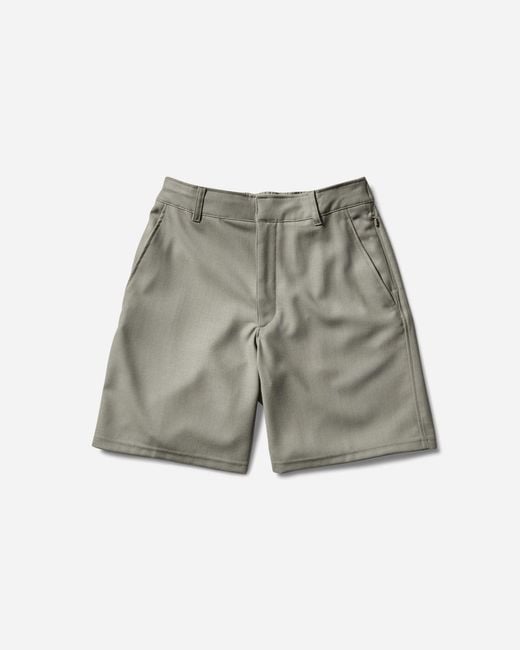 Nike Gray Men S Wool Classic Woven Shorts Light Army for men