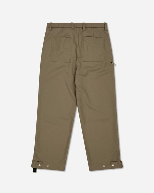 Oamc Peacemaker Green S New Combine Pants for men
