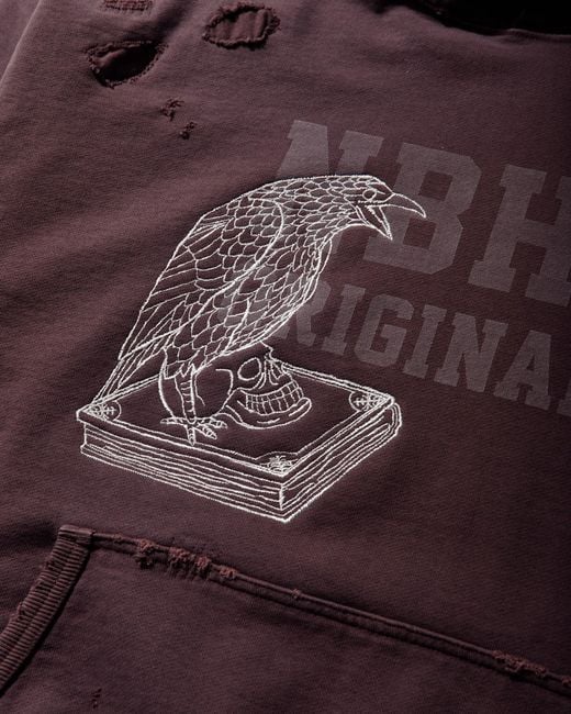 Neighborhood Purple S Savage Sweat Hoodie Burgundy for men