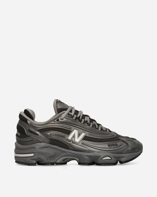 New Balance Gray 1000 Sneakers Metallic for men