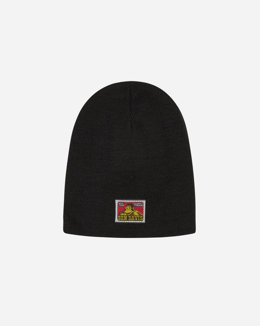 Ben Davis Work Clothes Black Logo Skully Cap for men