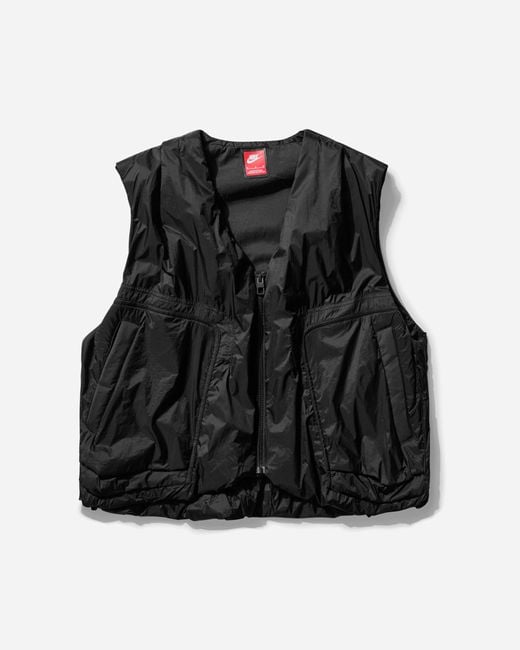 Nike Black Men S Tech Woven Gilet / for men