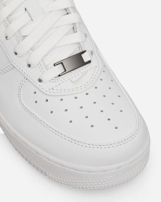 Nike White Air Force 1 Low Retro Premium Sneakers for men