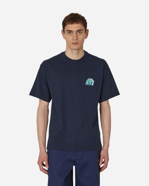 Nike Sunset T-shirt Obsidian in Blue for Men | Lyst