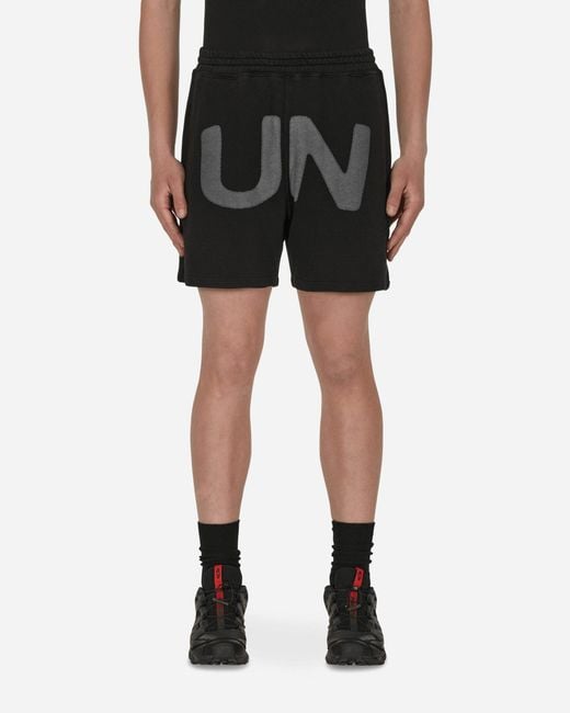 SLAM JAM Black Boxy Shorts for men