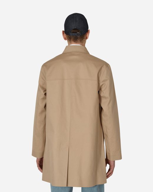 A.P.C. Natural Thibault Mac Coat for men