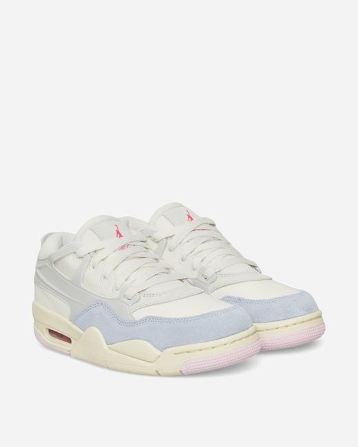 Nike White S Air Jordan 4 Rm Sneakers Photon Dust Sail Coconut Milk Hyper