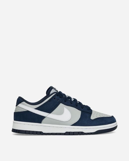 Nike Blue Dunk Low Sneakers Obsidian / Light Smoke Grey for men