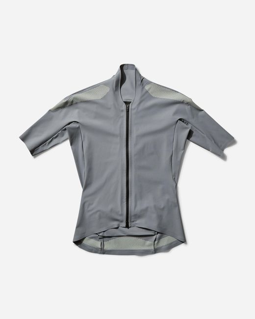 JOHANNA Paris Gray Women S Zip Top / Lime Cream