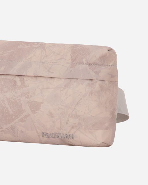Oamc Peacemaker Pink Military Belt Bag Foliage Print for men