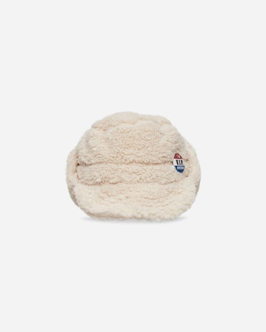 Hysteric Glamour White I'M V.I.P. Hysteric Boa Flight Cap