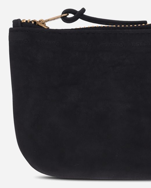 Visvim Black Leather Wallet for men
